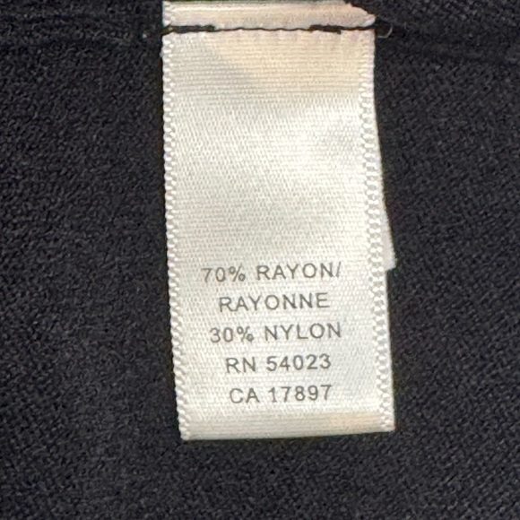 Banana Republic Black Ruched V-Neck Tank Top – Size Small - Picture 7 of 7